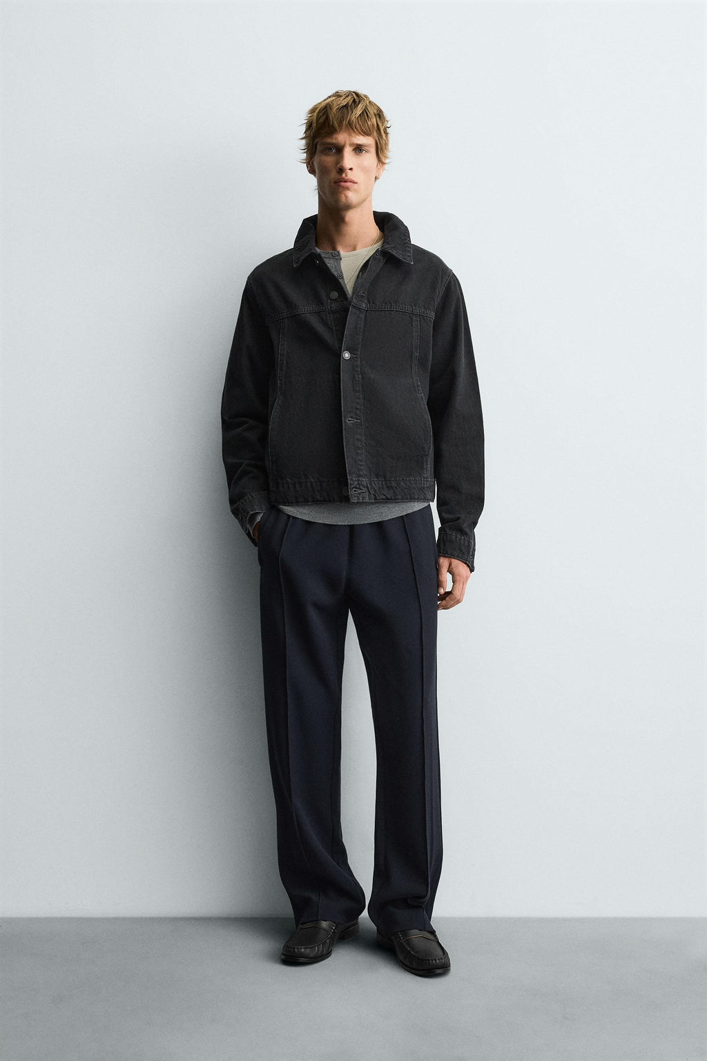 FLOWING TROUSERS WITH ZIPS