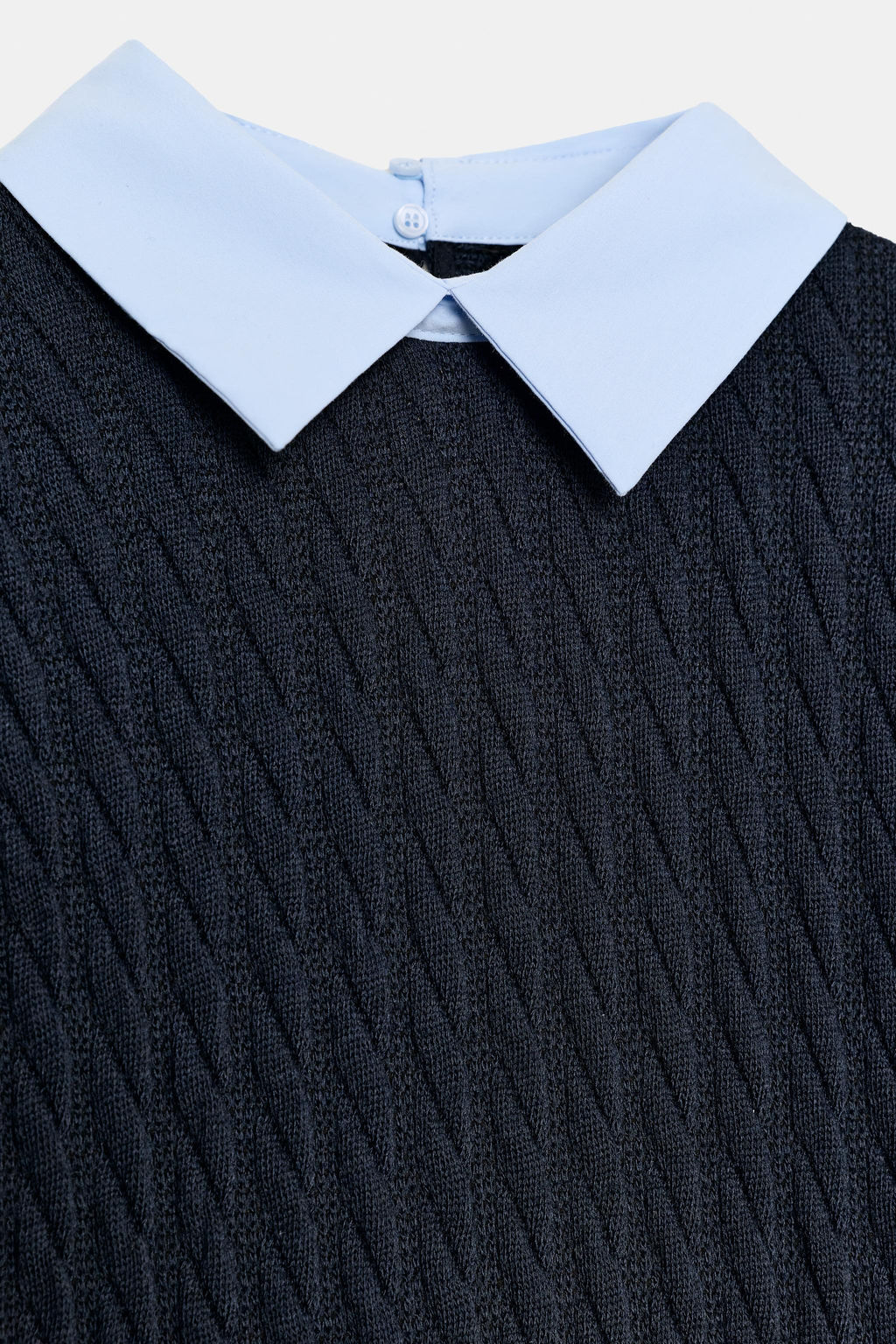 CONTRAST POPLIN SHIRT - Zara фото 10