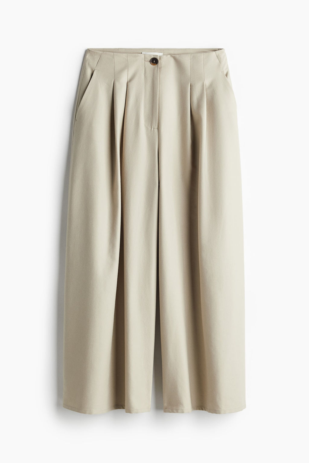 Pantalon culotte en mezcla de lyocell - H&m фото 4