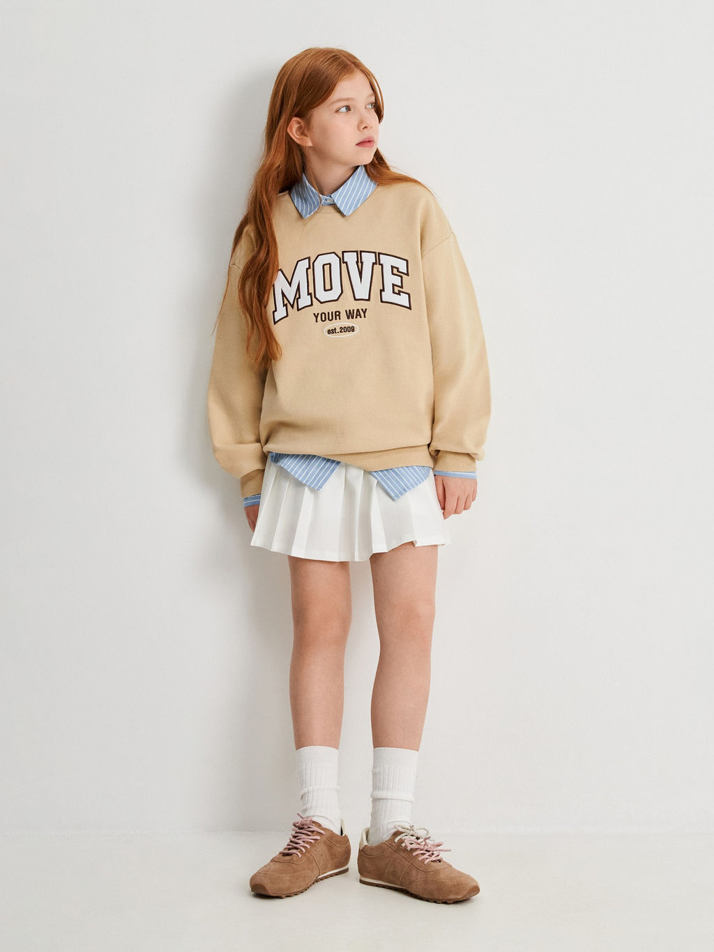 ACOOLA / Юбка детская для девочек Route2 белый фото 4