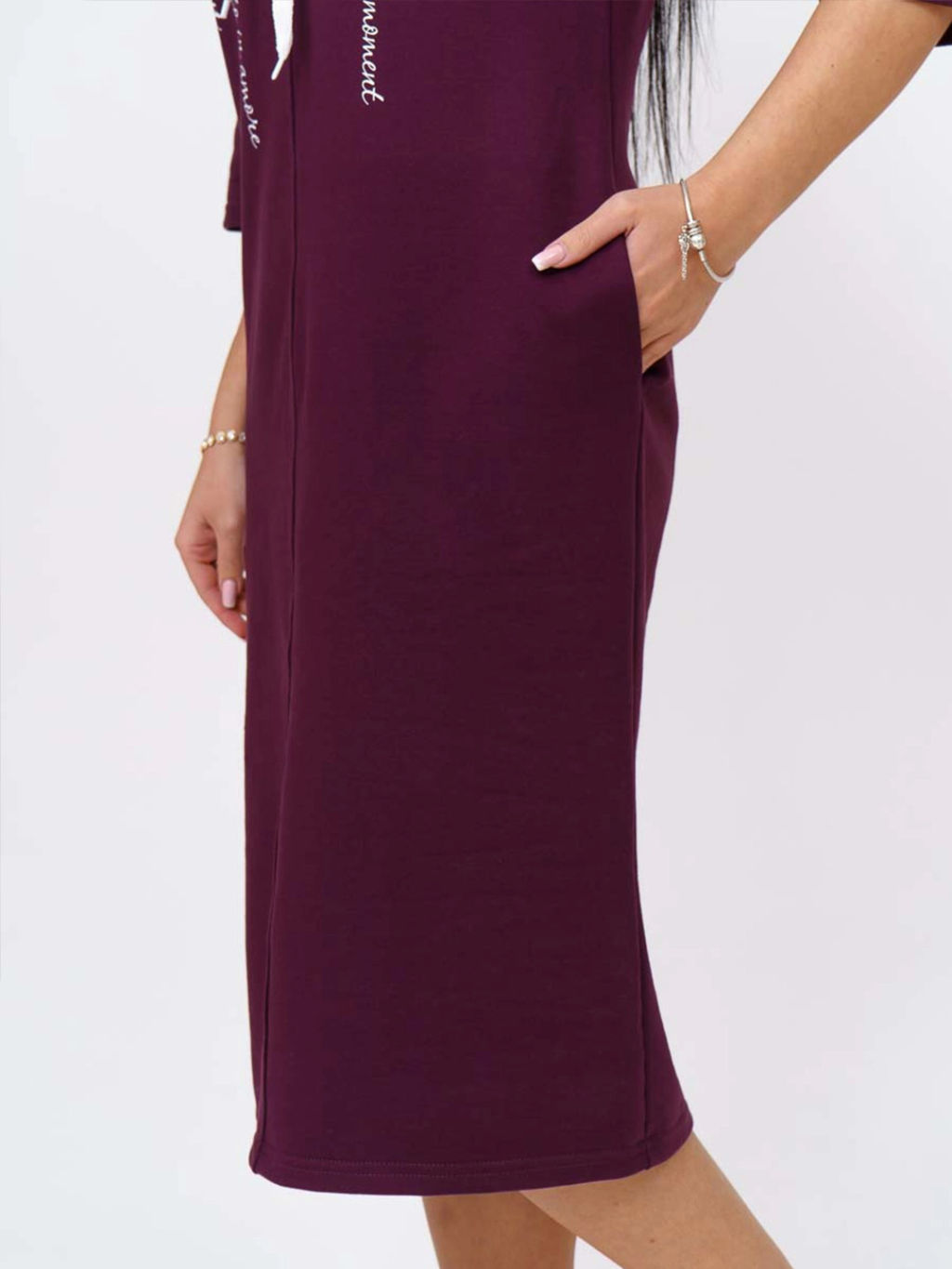Платье женское, цвет бордо