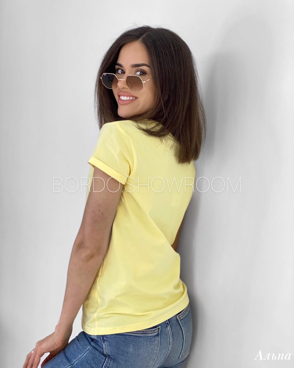 Футболка Альпа (желтый) - Nadi bordo фото 3