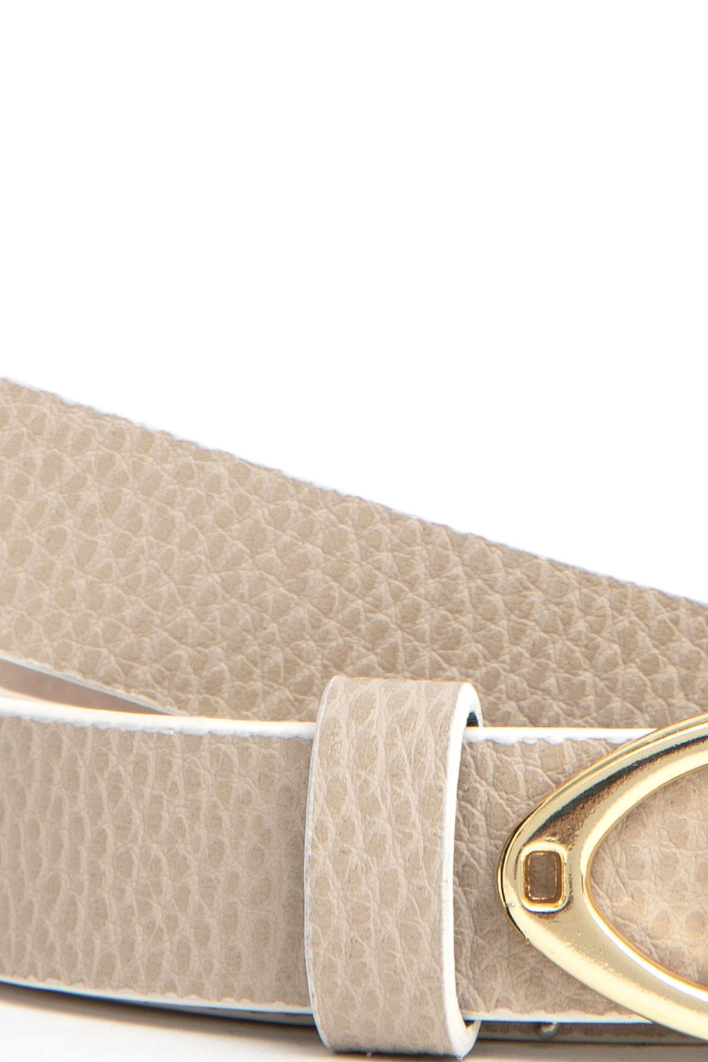 Женский бежевый ремень Неожиданная скидка в корзине