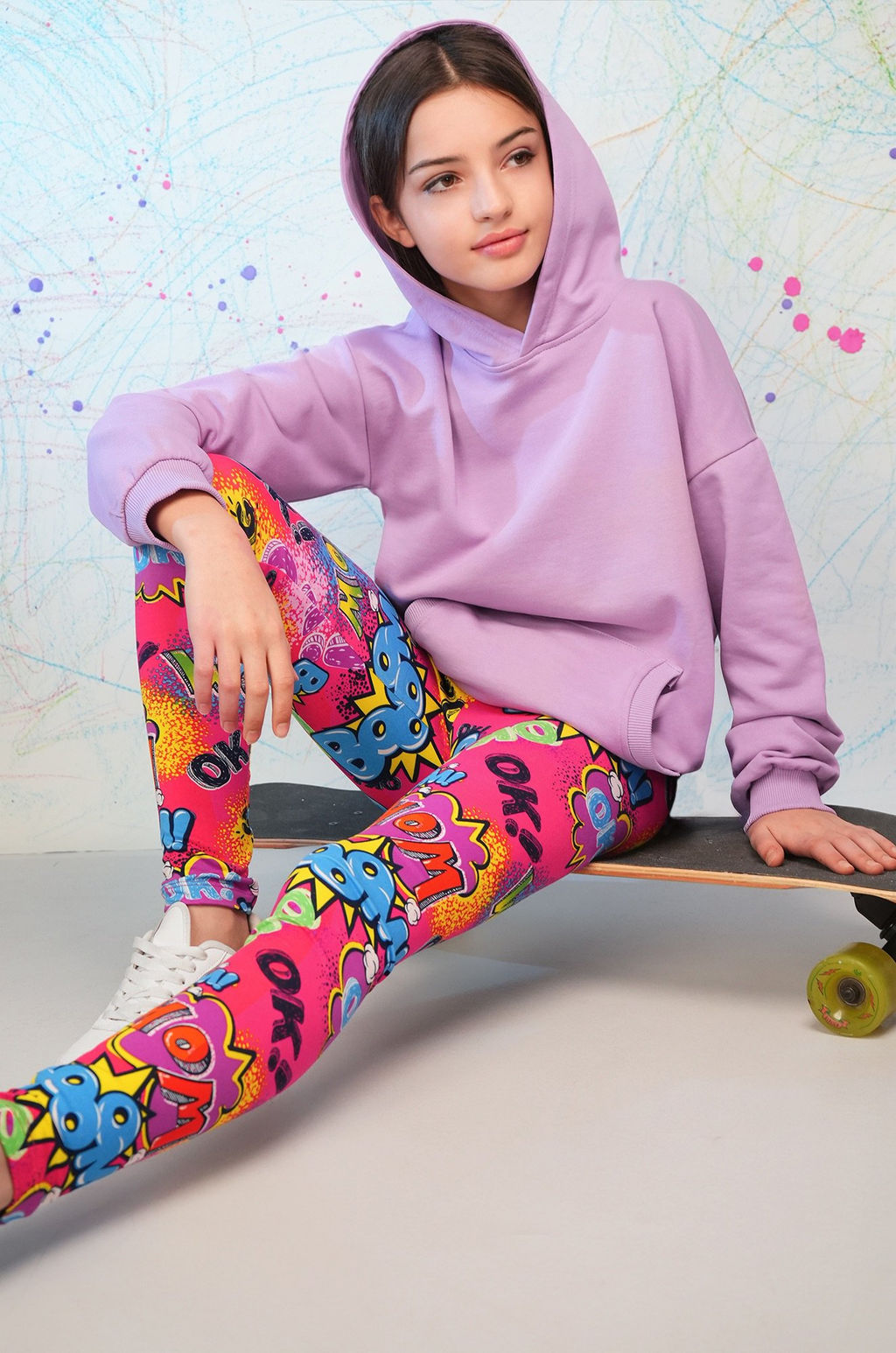 Лосины из бамбука для девочки Happyfox