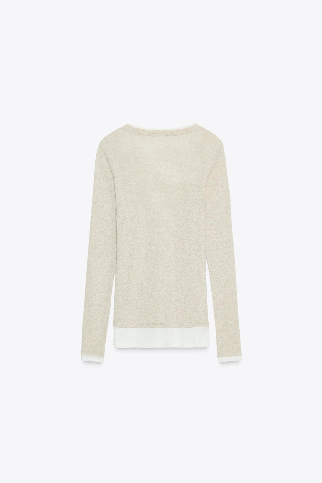 DOUBLE EFFECT T-SHIRT - Zara фото 6
