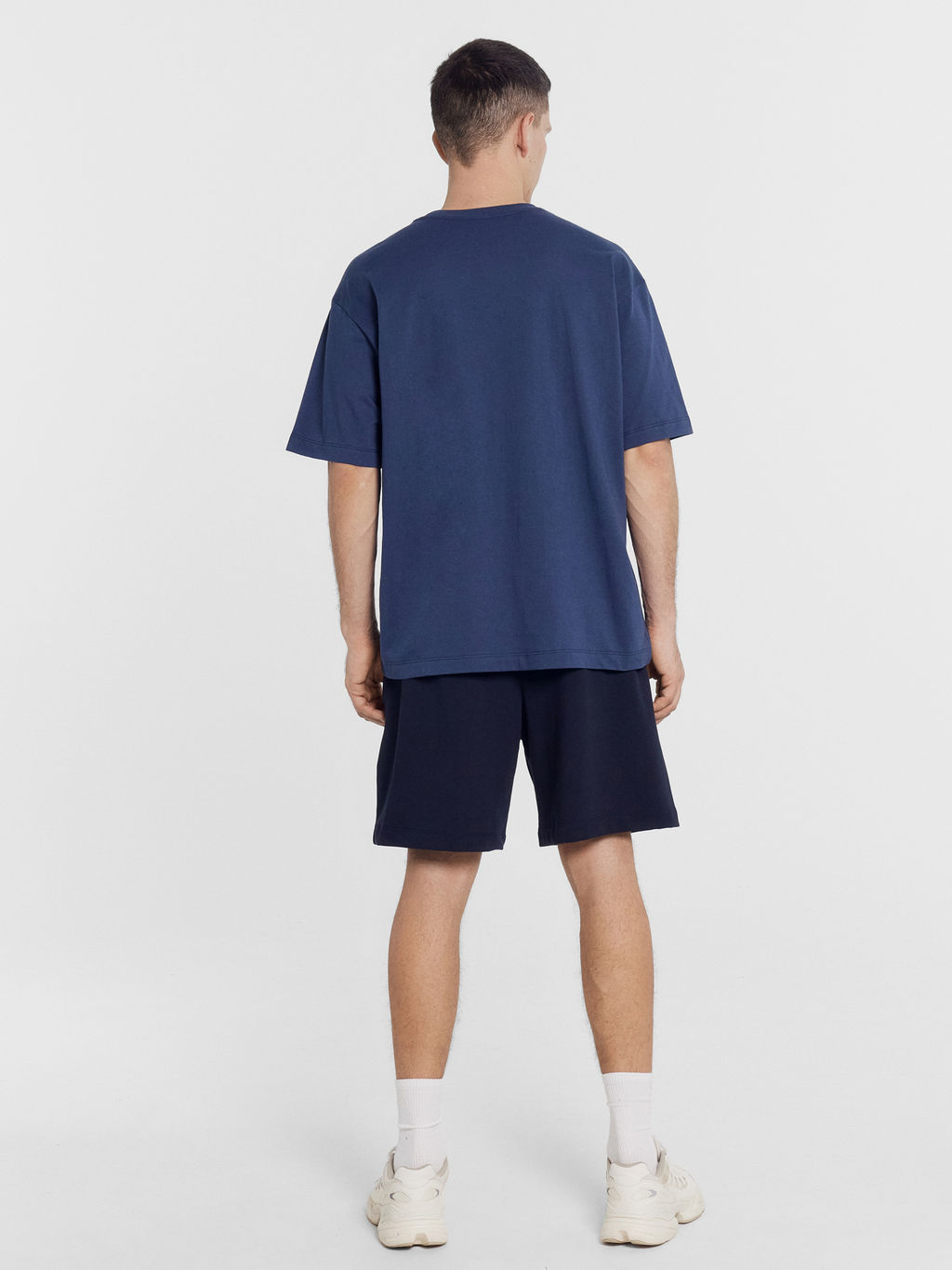 Шорты мужские в синем цвете неви 131092