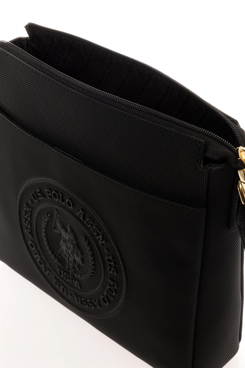Женская черная сумка через плечо - U.s. polo assn фото 5