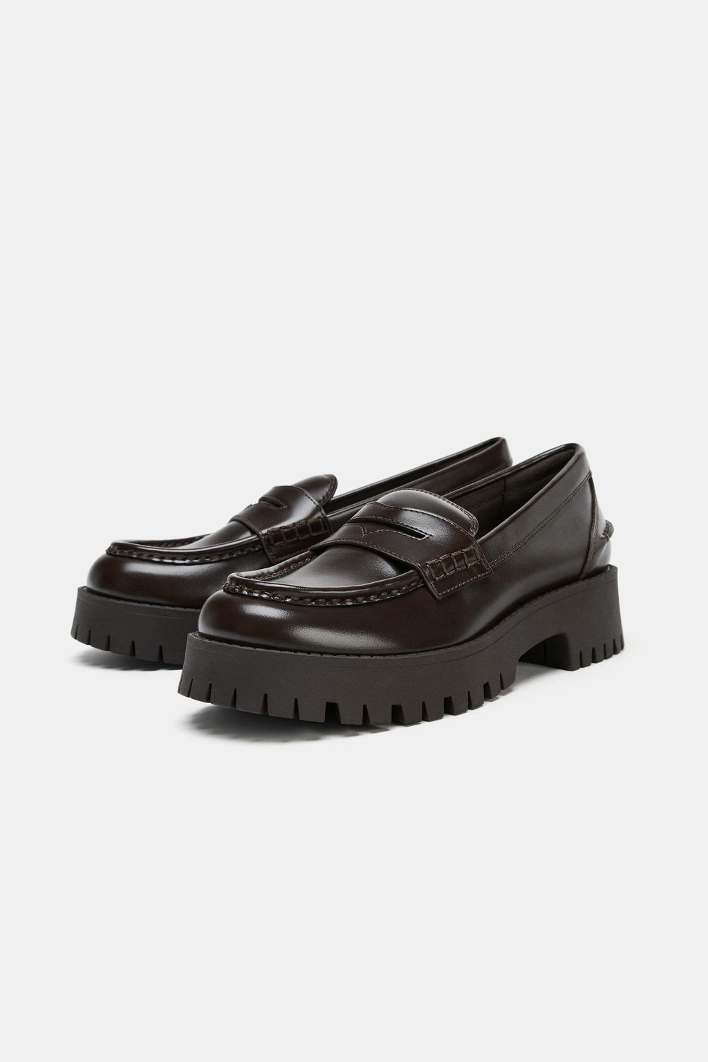 TRACK SOLE LOAFERS - Zara фото 5