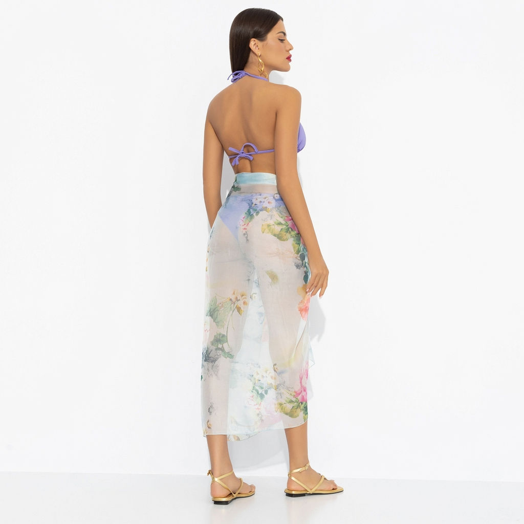 Парео из лёгкой ткани Навстречу приключениям (flower) - Charutti фото 5