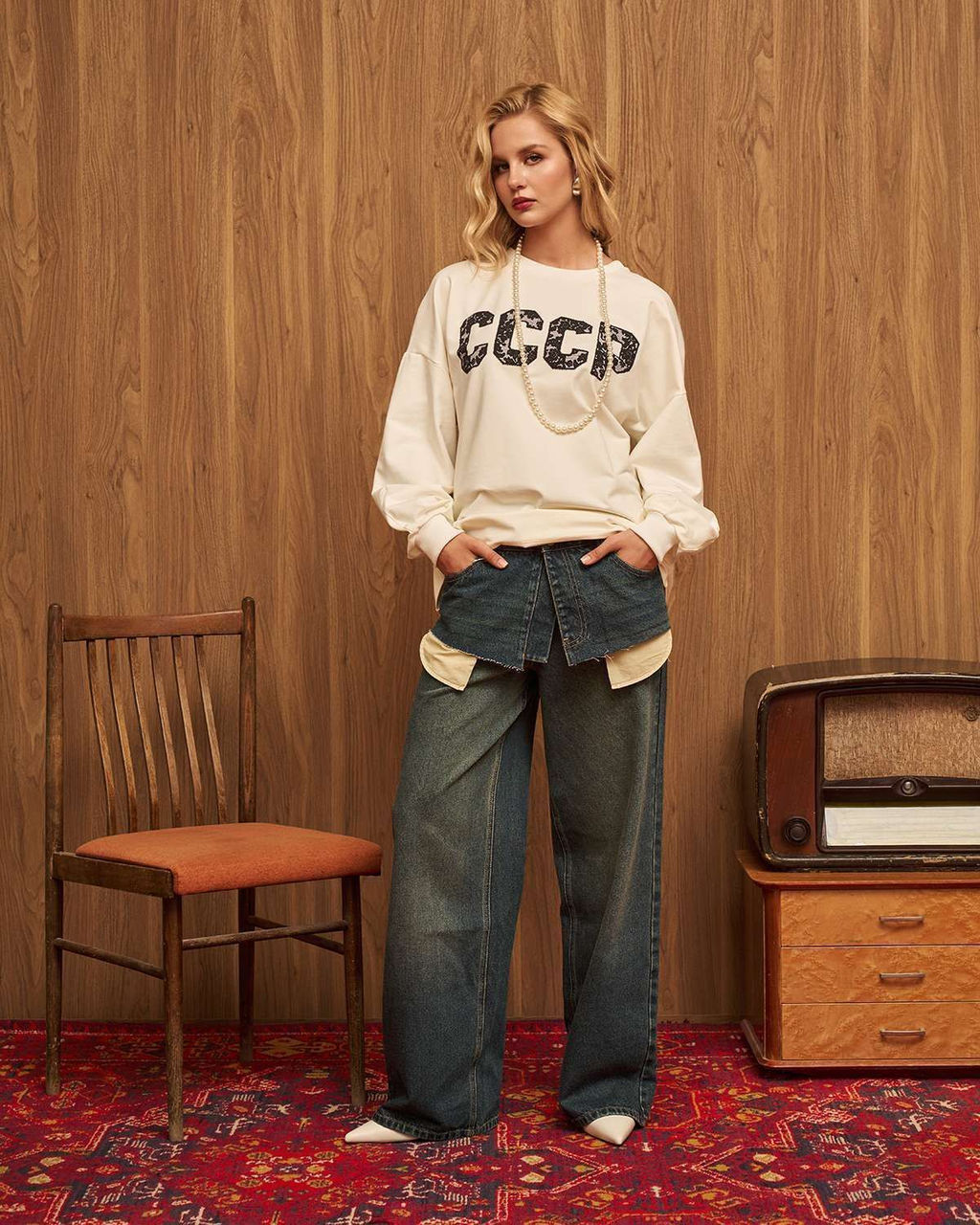 Свитшот СССР SSSR001 - Sahar art lab фото 11