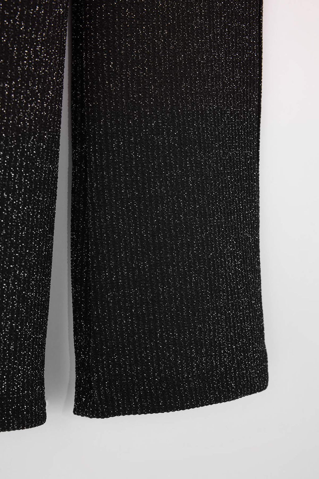 Siyah Simli Parlak Dokulu K?z Cocuk Orme Pantolon TKDAW26PL00006 - Trendyolmilla фото 4