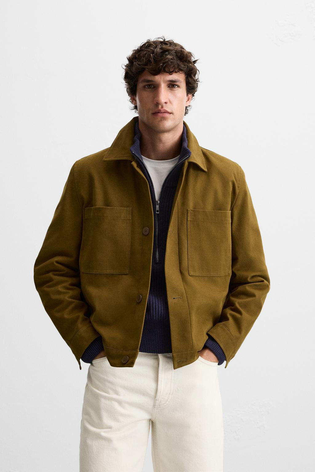 OVERSHIRT WITH POCKETS - Zara фото 2