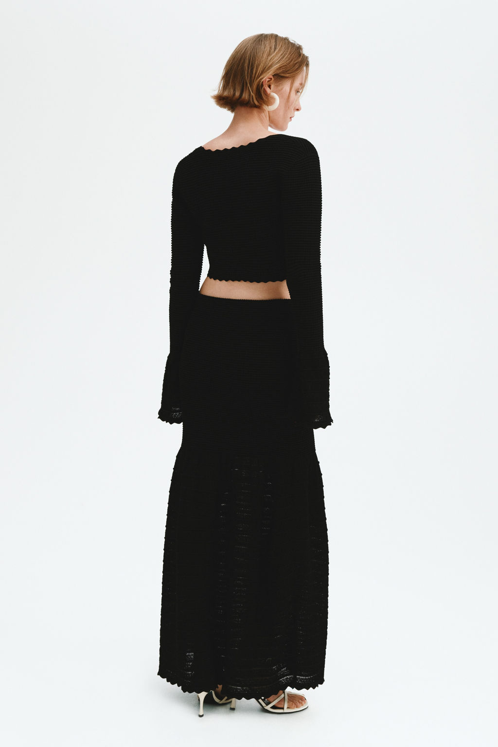 Falda en punto con textura - H&m фото 6