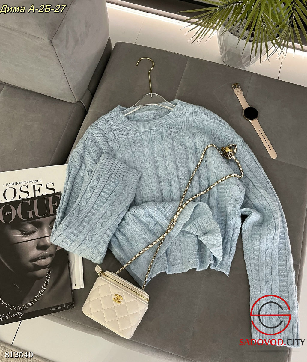 Кофта женская однотонная - Bruno фото 3