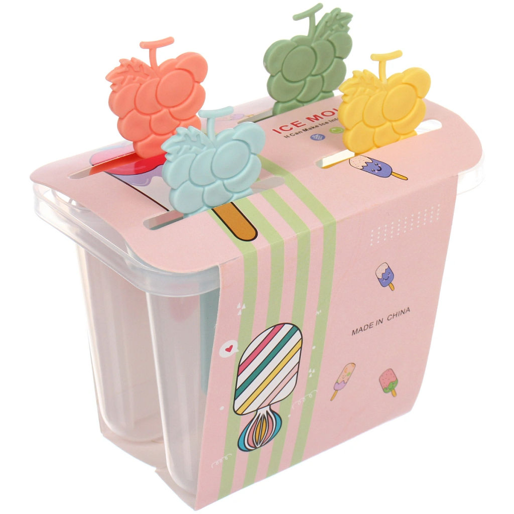 Цена за 2 шт. Форма для приготовления мороженого "Виноград" 4шт