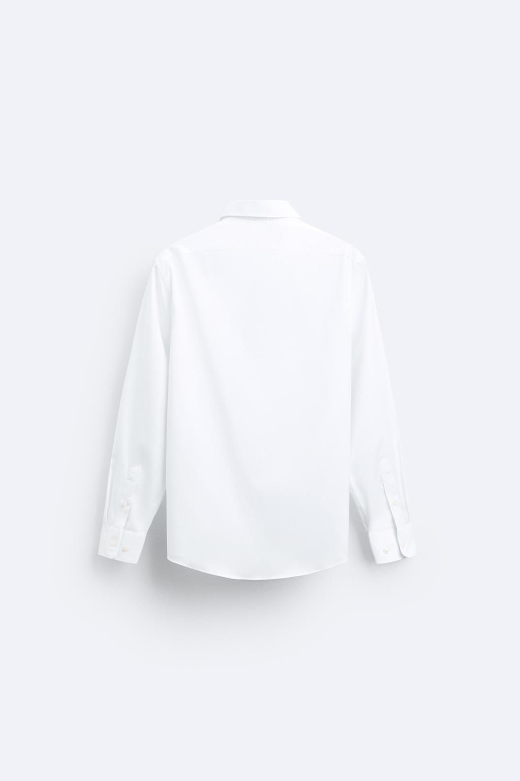 TEXTURED TWILL SHIRT - Zara фото 19