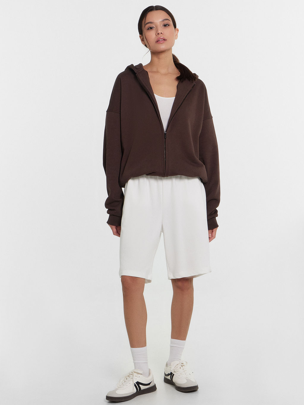 Шорты женские белые белый 132309 - Mark formelle фото 3