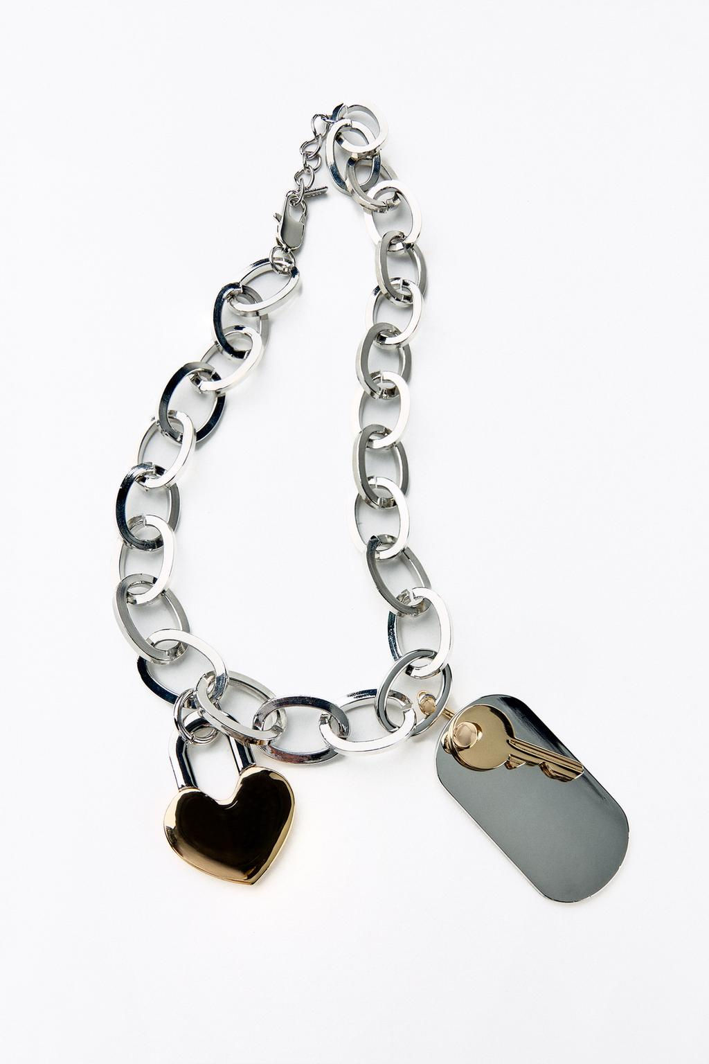 CHARM CHAIN NECKLACE - Zara фото 5