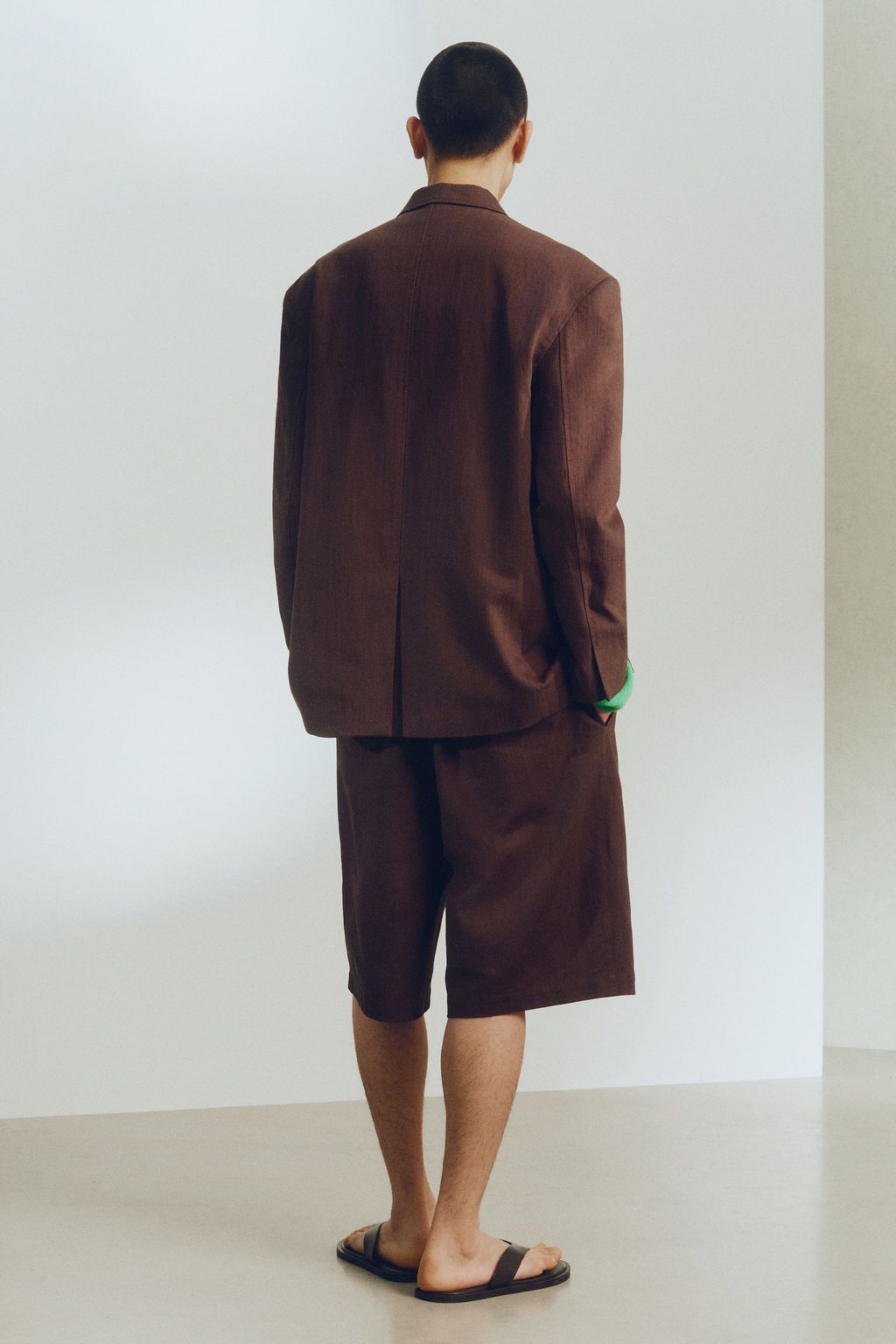 Americana de lino Relaxed Fit - H&m фото 6