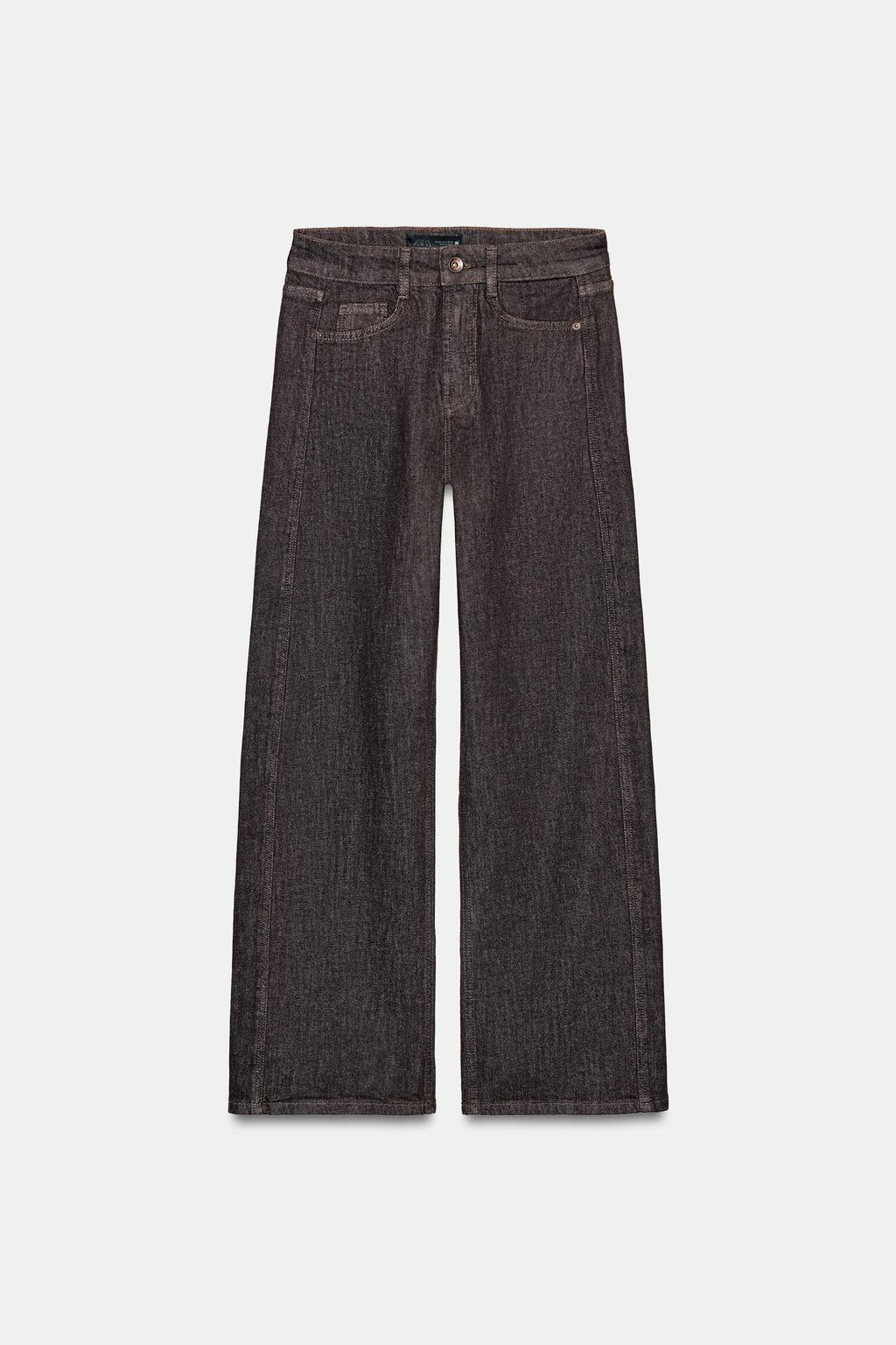 JEANS Z1975 LOOSE STRAIGHT MID-WAIST - Zara фото 14