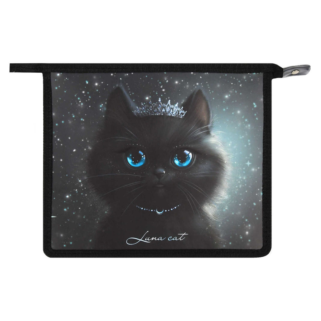 Папка для школьных тетрадей пластиковая Феникс+, арт. 69297/ 12 ПРИНЦЕССА ЛУНА