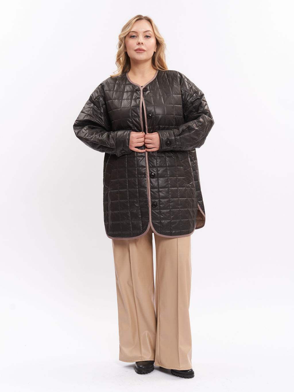 Куртка стеганая KR14033SQU01