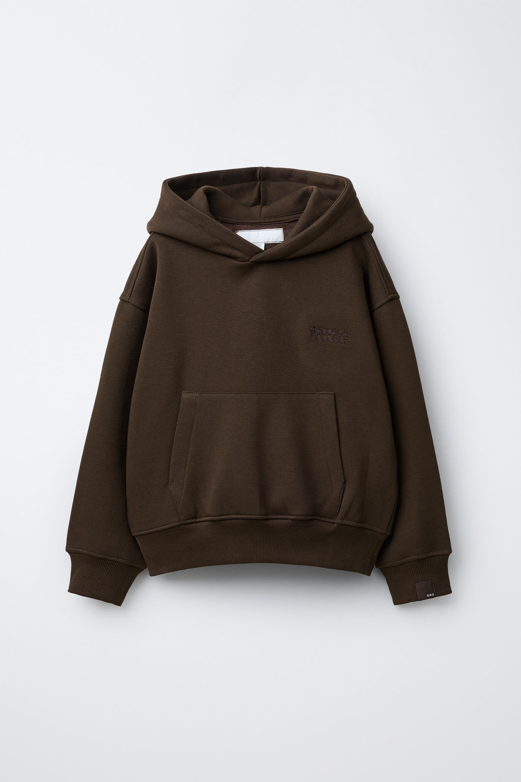 EMBROIDERED HOODIE AND WIDE-LEG TROUSERS SET - Zara фото 2