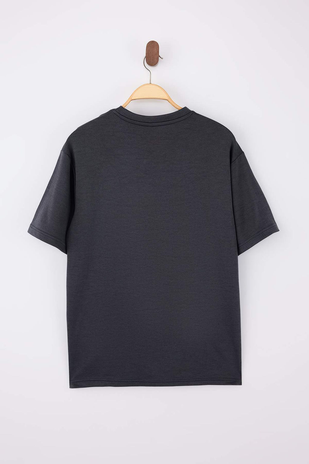 Indigo Wardrobe Essentials Dusuk Omuz Regular Fit Yumusak Tuse Modal T-Shirt TMNSS26TS00007