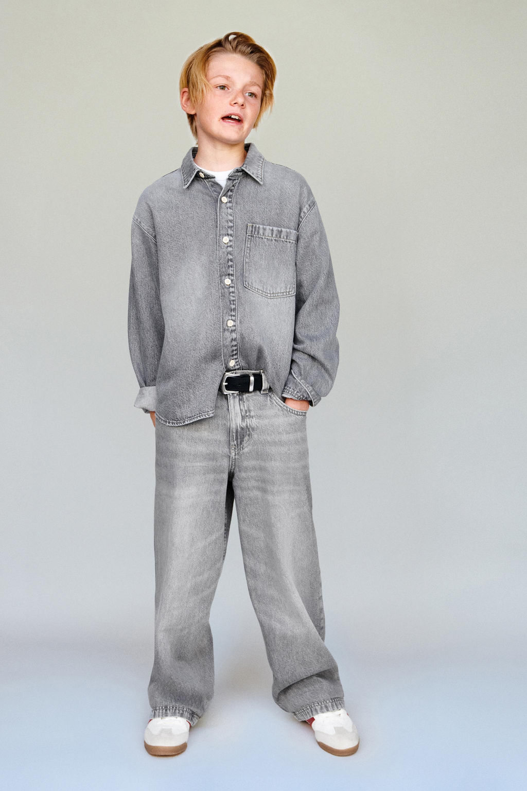 RELAXED BAGGY JEANS - Zara фото 5