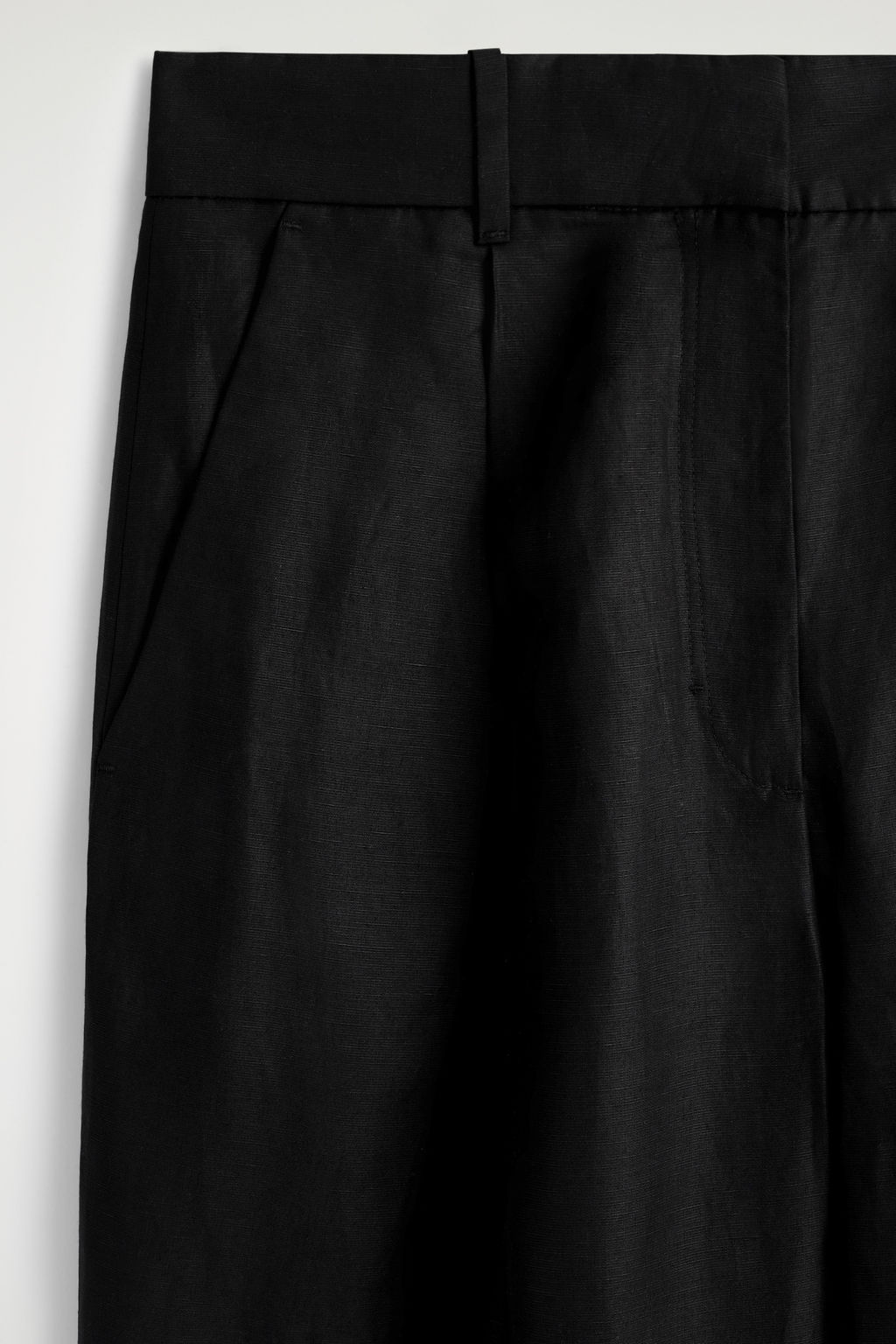 PANTALONES WIDE LEG MEZCLA LINO RELAXED FIT - H&m фото 4