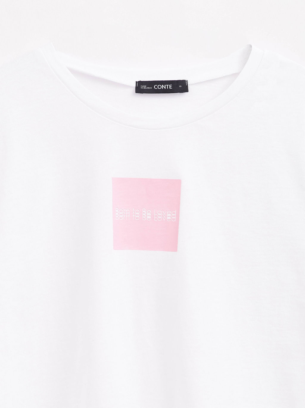 CONTE Футболка из хлопка Be loved LD 1739 black-blue