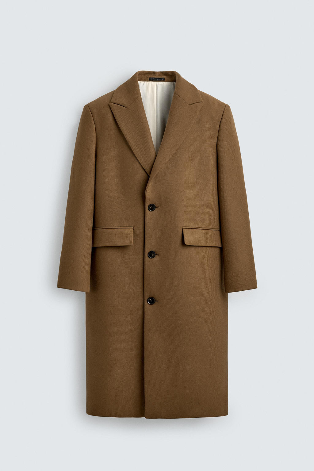 WOOL BLEND STRUCTURED COAT - Zara фото 8
