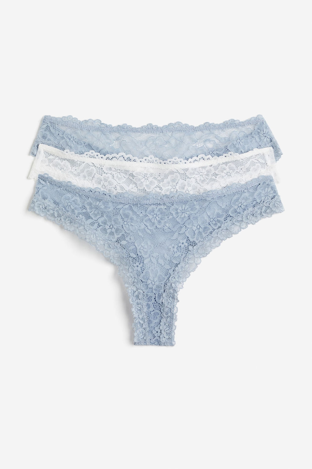 Pack de 3 bragas Brazilian de encaje - H&m фото 2