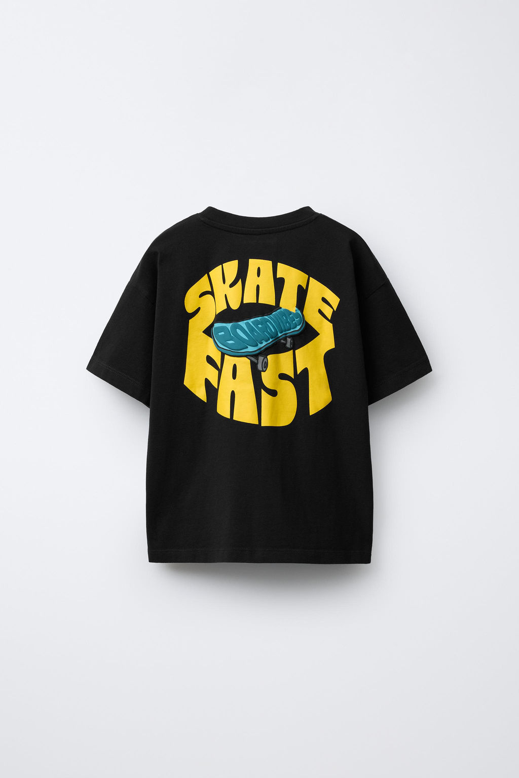SKATE RAISED T-SHIRT - Zara фото 8