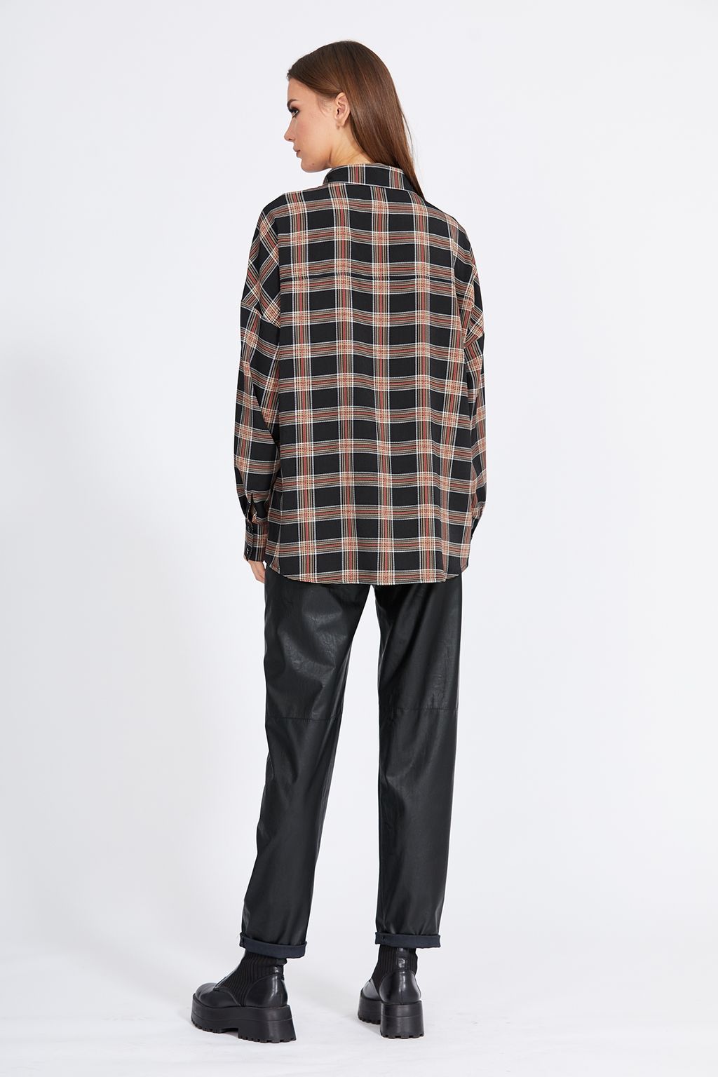 Рубашка 2127 черный - Eola фото 3