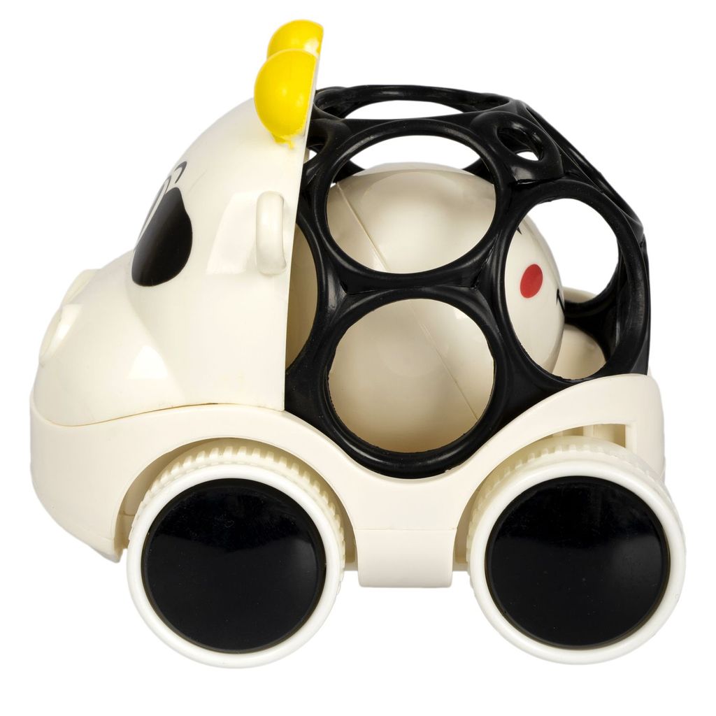 Игр.разв.тактильная на колесах КОРОВА, Bondibon, мягк.часть с шар., 8,5х9х10 см  фото 14