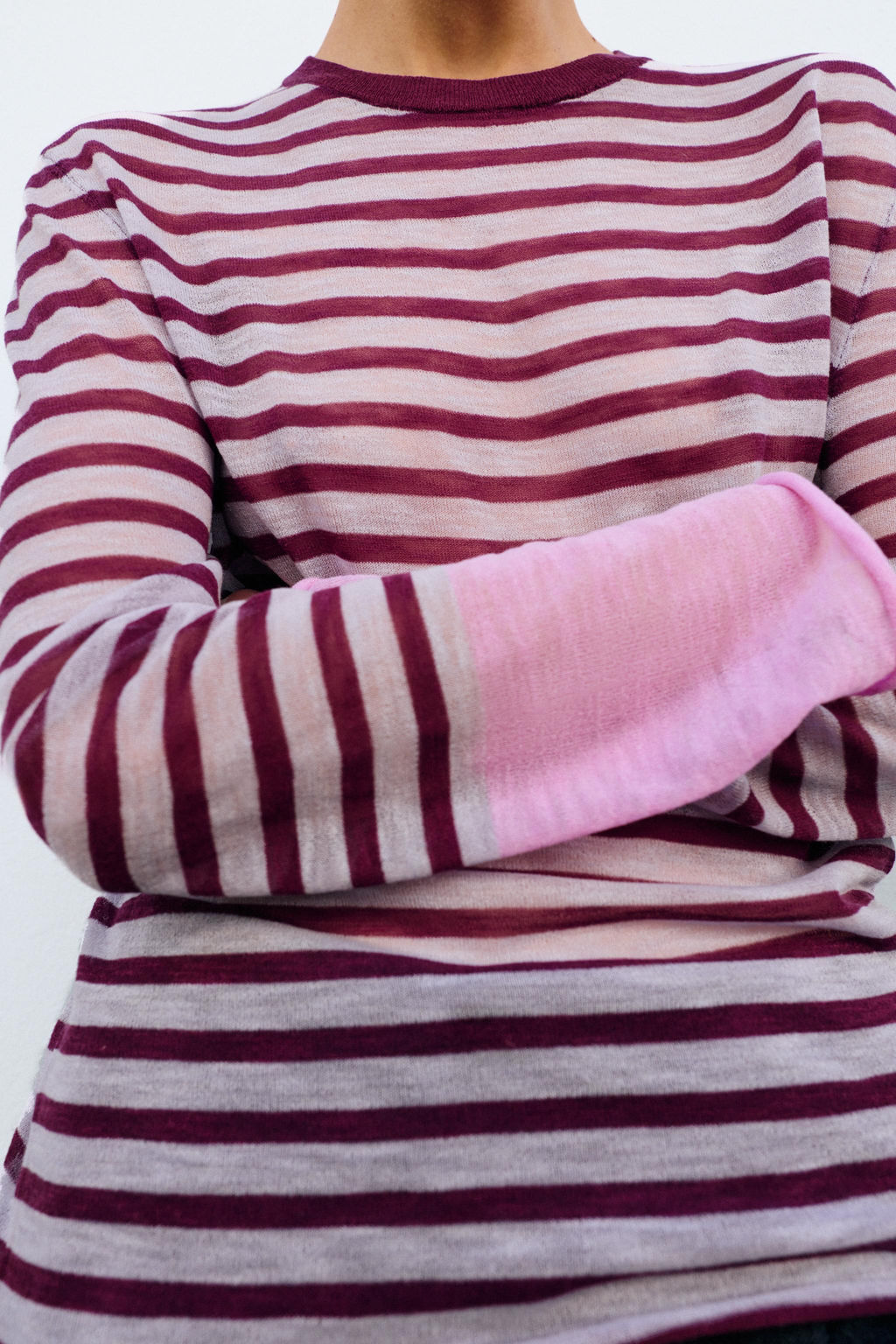 JERSEY PUNTO RAYAS / Burdeos - Zara фото 6