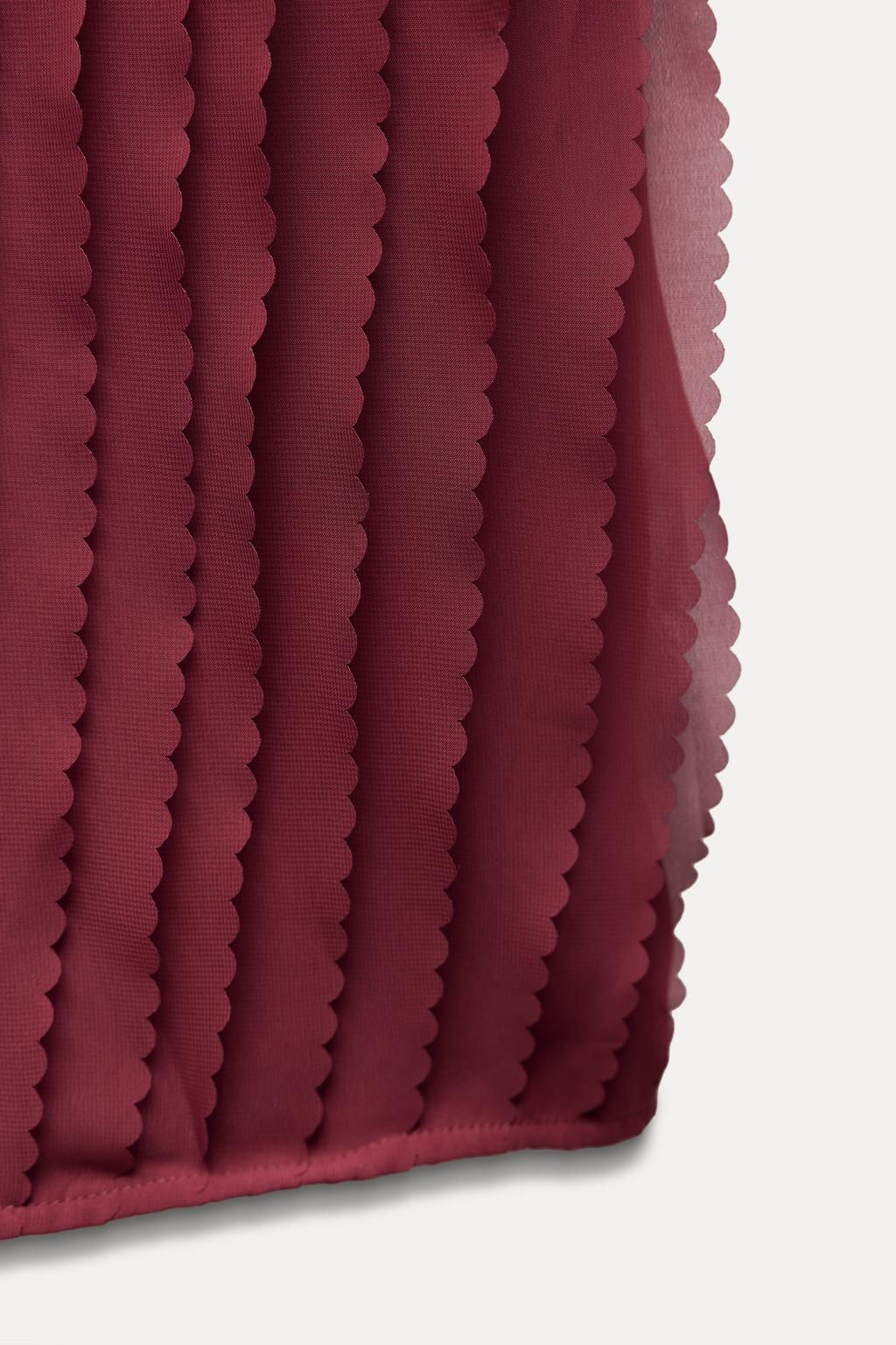 TEXTURED WAVY COAT - Zara фото 8
