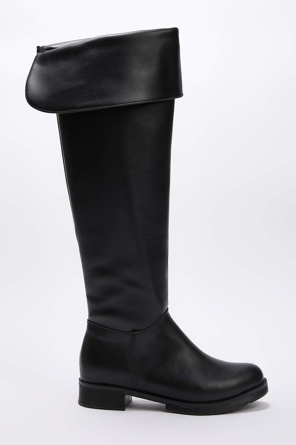 Siyah Duz Topuklu Cift Kullan?ml? Kad?n Diz Ustu Cizme TAKAW26CZ00033 - Trendyolmilla фото 9