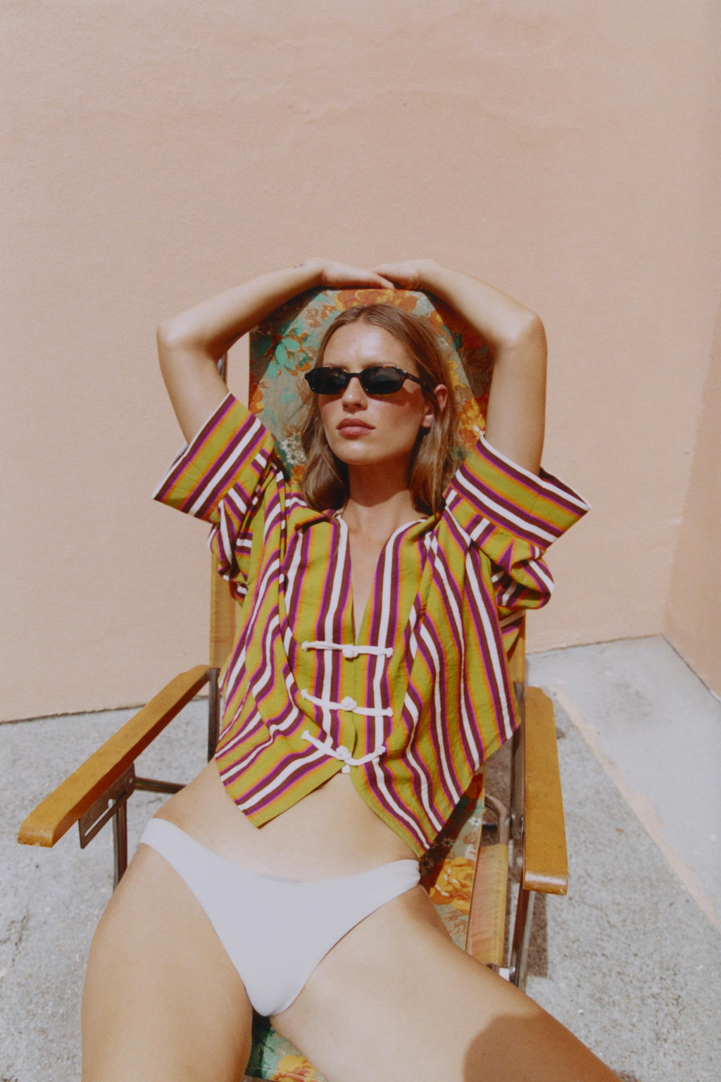 CAMISA RAYAS ALAMARES / Multicolor