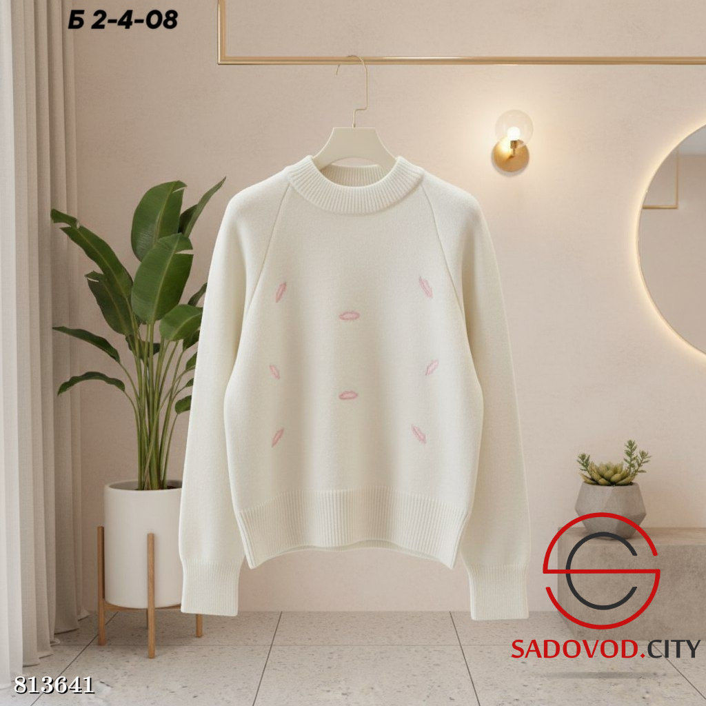 Джемпер женский с принтом - Bruno фото 2