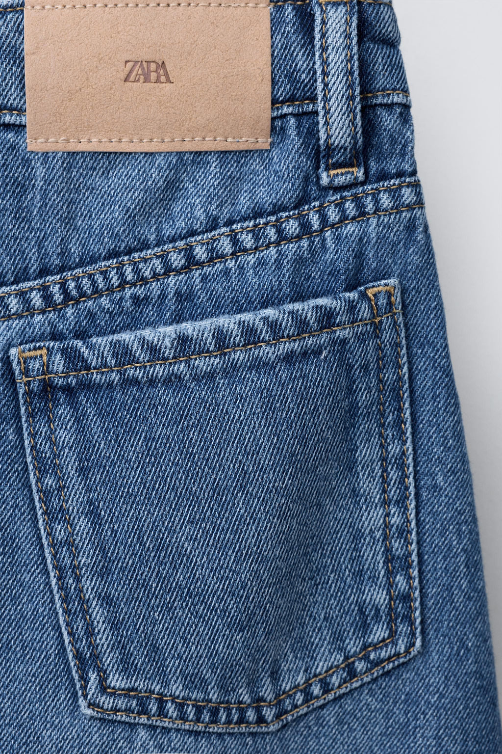 DENIM MIDI SKIRT - Zara фото 4
