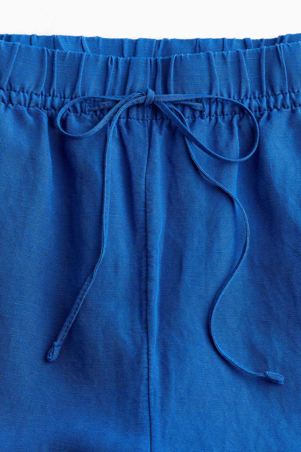 Pantalon sin cierre en mezcla de lino - H&m фото 11