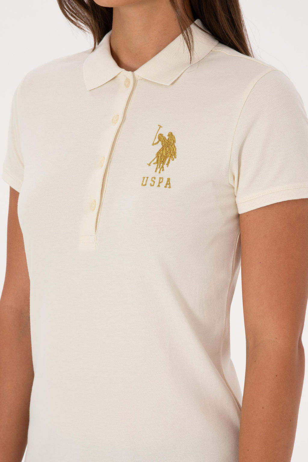 Kad_n Krem Basic Ti__rt - U.s. polo assn фото 7