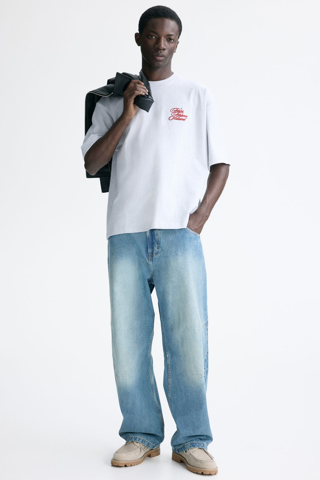 Camiseta Loose Fit - H&m фото 4