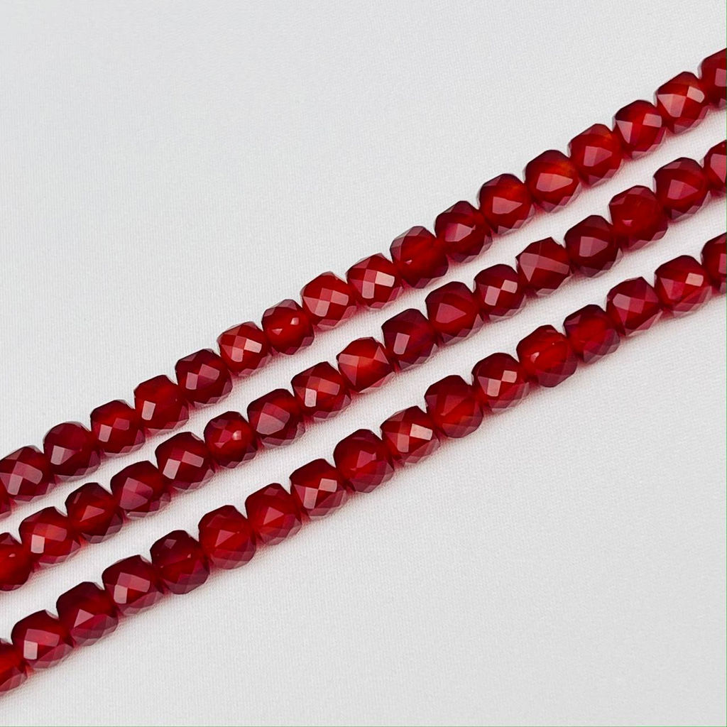 Бусины для украшений из Сердолика - Радуга самоцветов фото 2