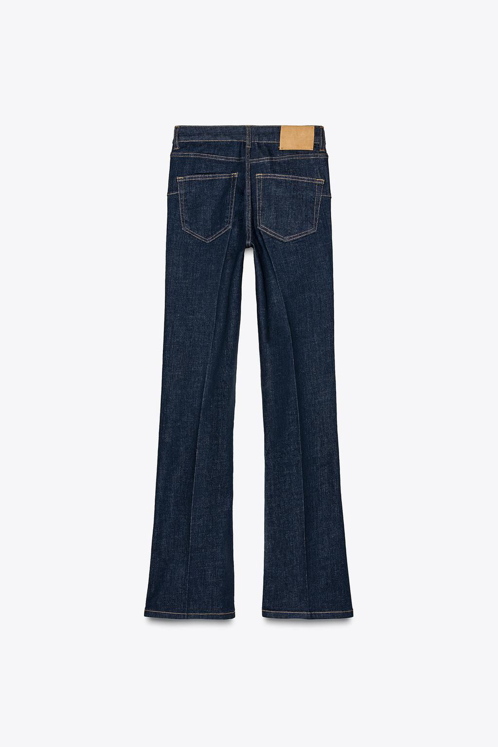 ZW COLLECTION BOOTCUT FULL LENGTH MID-WAIST JEANS - Zara фото 13