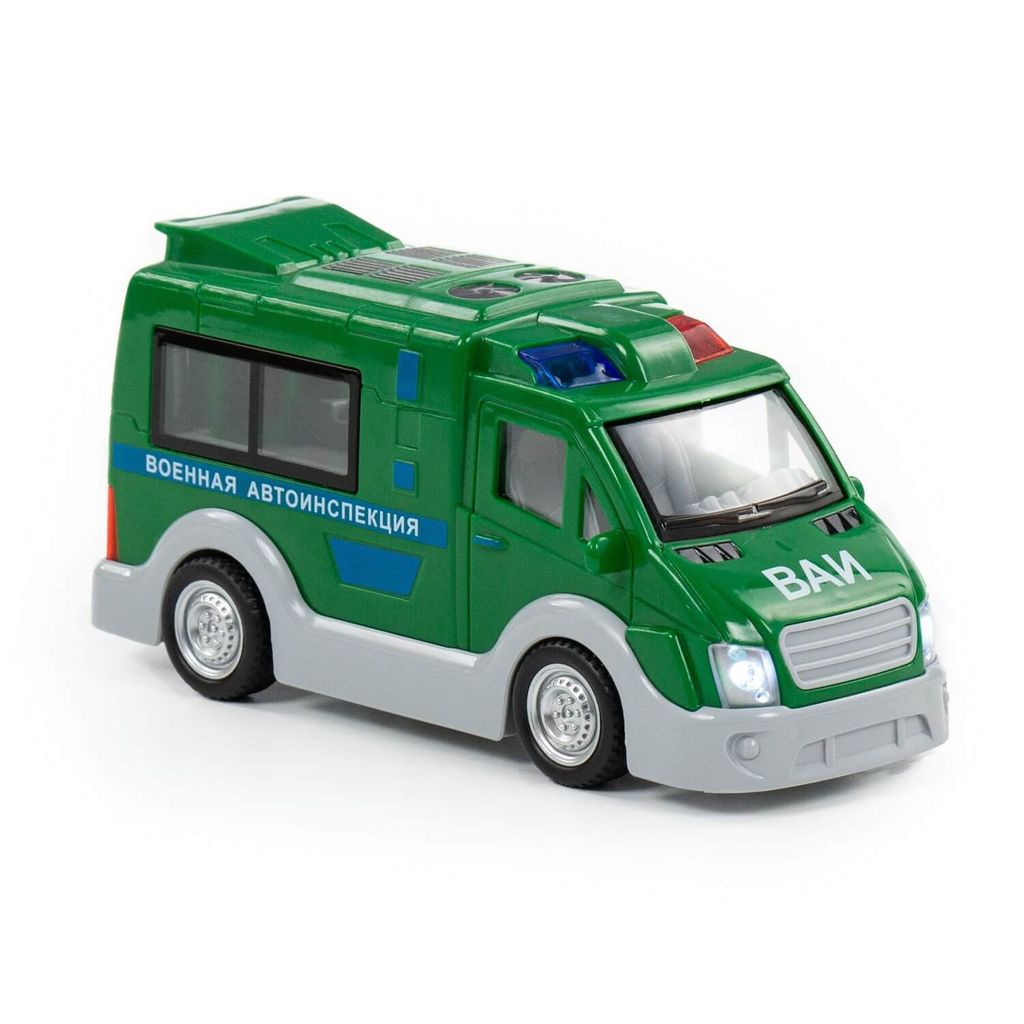 ВАИ, автомобиль инерционный (со светом и звуком) (в коробке) - Полесье фото 4