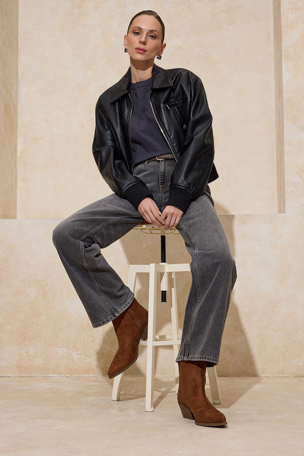 Taba Kovboy Kad?n Blok Topuklu Bot TAKAW26BO00123 - Trendyolmilla фото 2