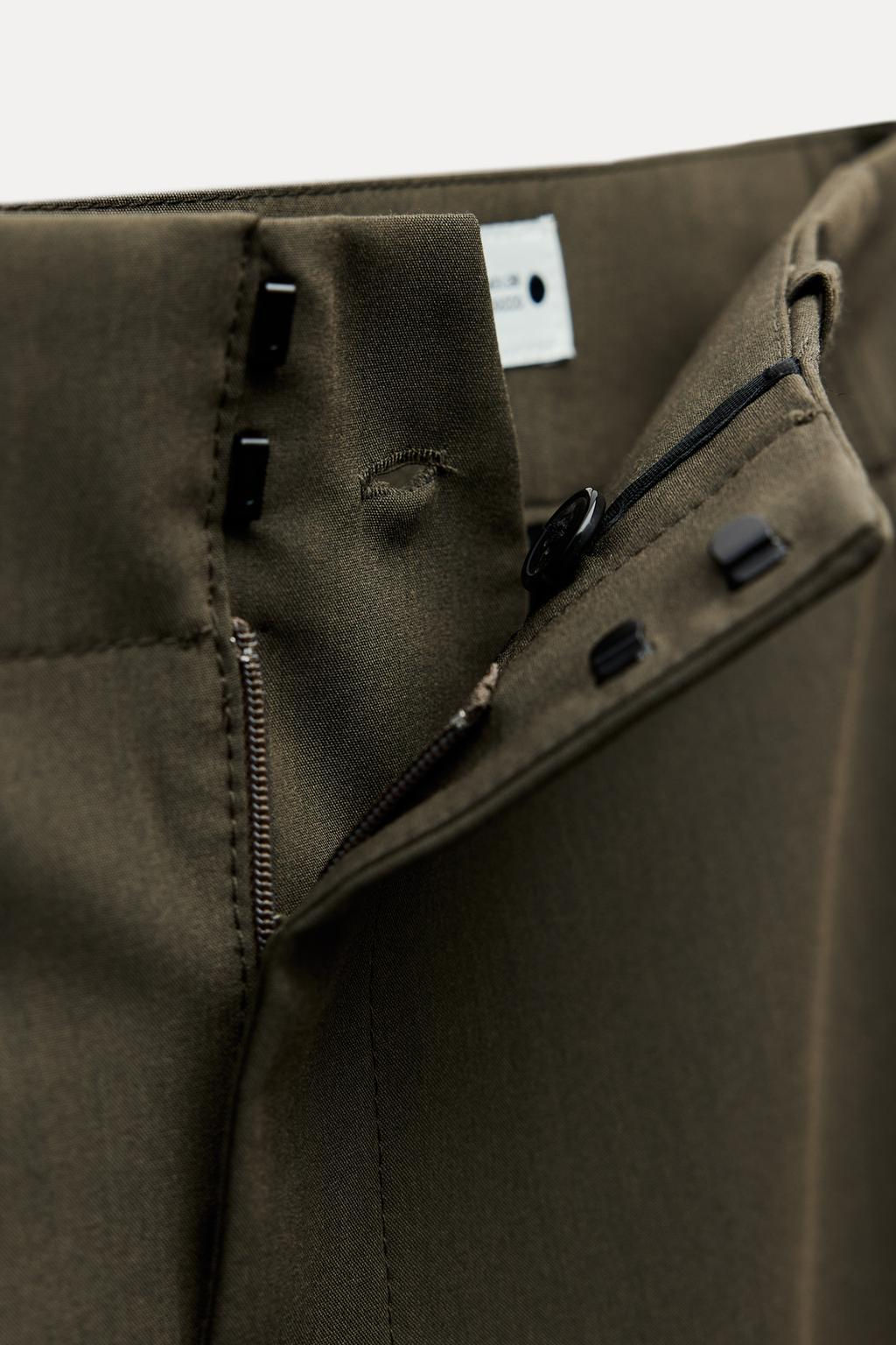 ZW COLLECTION STRAIGHT-FIT TROUSERS - Zara фото 19